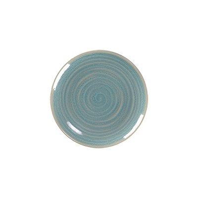 RIMLESS PLATE 9.45'' SAPPHIRE SPOT