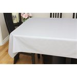 Nappe de Table "Lin Blanc", 54 Po x 25 Mètres