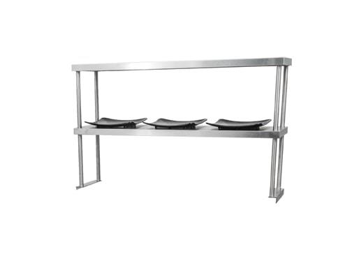 14" x 60" double overshelf