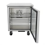 Undercounter Freezer 28" , With (1) Section and (1) Right Hinge Door, 115V