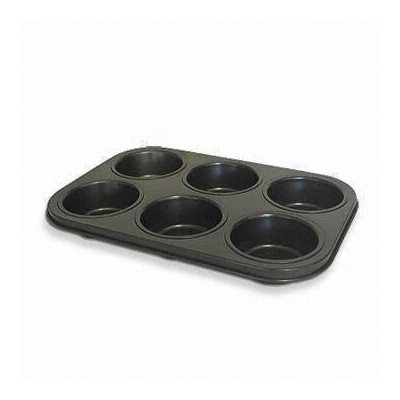 Moule A Pâtisserie (Muffins), 6 Fentes, Antiadhésif