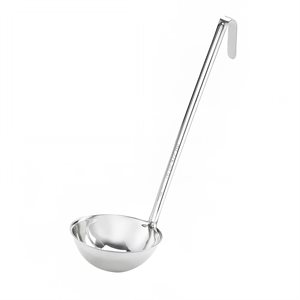 LADLE ONE PIECE 4 OZ S/S