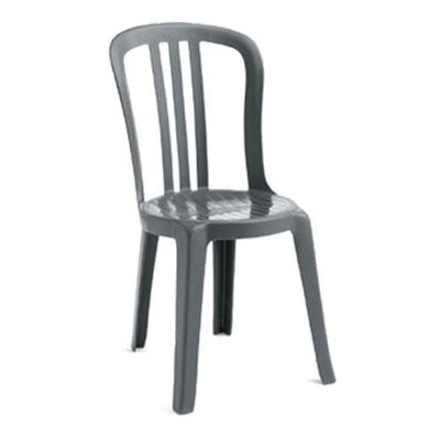 Chair, Miami Bistro Side chair, Charcoal Varnish