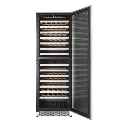 Built-In/Freestanding Wine Cellar 24" , 153 Bottles Capacity, Two(2) Temperature Zones