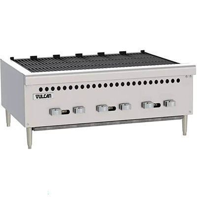 CHARBROILER 36",CAST IRON RADIANT, 87000BTU, GAS