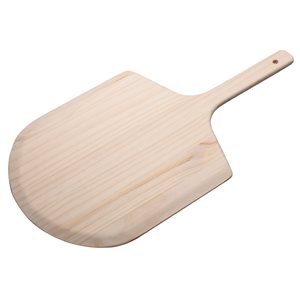 Wooden Pizza Peel with 12" x 13" Blade