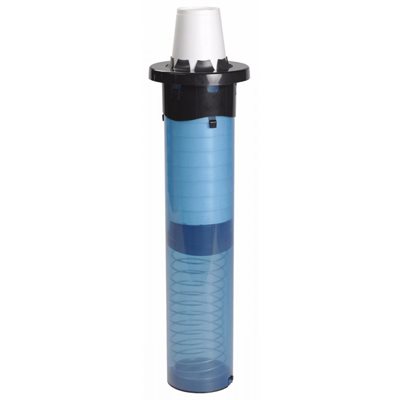 Cup Dispenser, 4 To 24 Oz Cups, 23.5" Long, "Euro Sentry"