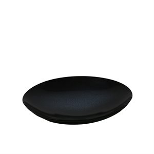 Coupe Shape Black Moon Soup Plate 9.8"