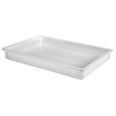 Dough Box, 17 X 25 X 3.2", Plastic, White