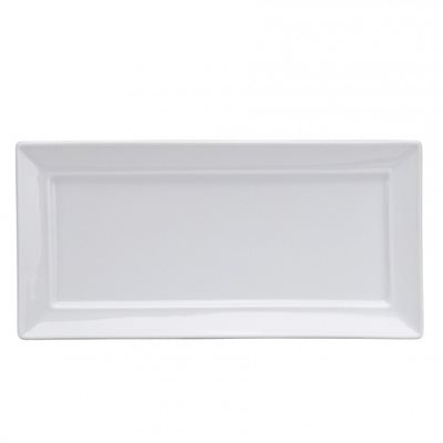 Plate, Rectangular, Buffalo Bright White, 10.6 X 5.25", 2Dz