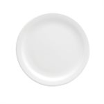 Plate, Round, Narrow Rim, Buffalo Bright White, 7.25" Dia, 3 Dz