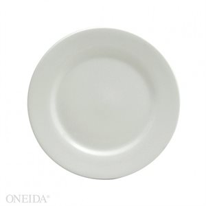 Plate, Round, Wide Rim, 7.5" Diameter, Sold Per 3 Dozen