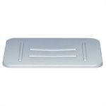 Container Lid, Rectangular, Gray