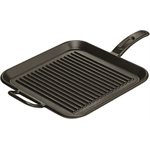 "Pro-Logic" Square Cast Iron Grill Pan - 12" 