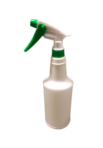 Bouteille de spray en plastique 750ML, verte