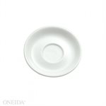 Saucer, "Ceramicor" Bright White, 4.25" Dia, "Oneida", 3Dz