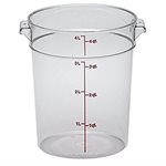 Boîte de Rangement Ronde, Cambro RFSCW4135 4 Qt. Claire