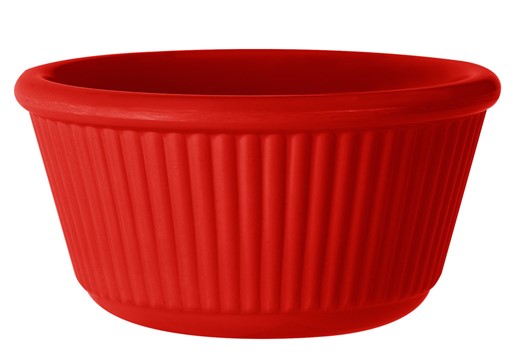 Ramekin, red, 4 Oz