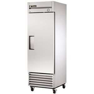Refrigerator, Swing Door, Stainless Steel, 27 X 29.5 X 78.25"