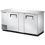 Cooler/Refrigerator, Stainless Steel Top And Doors, 69"