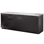 Refrigerator, 3 Doors, Black, 90" Length