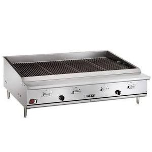 CHARBROILER 48", INFRARED, 4 BURNERS, 88 000BTU, NAT/GAS